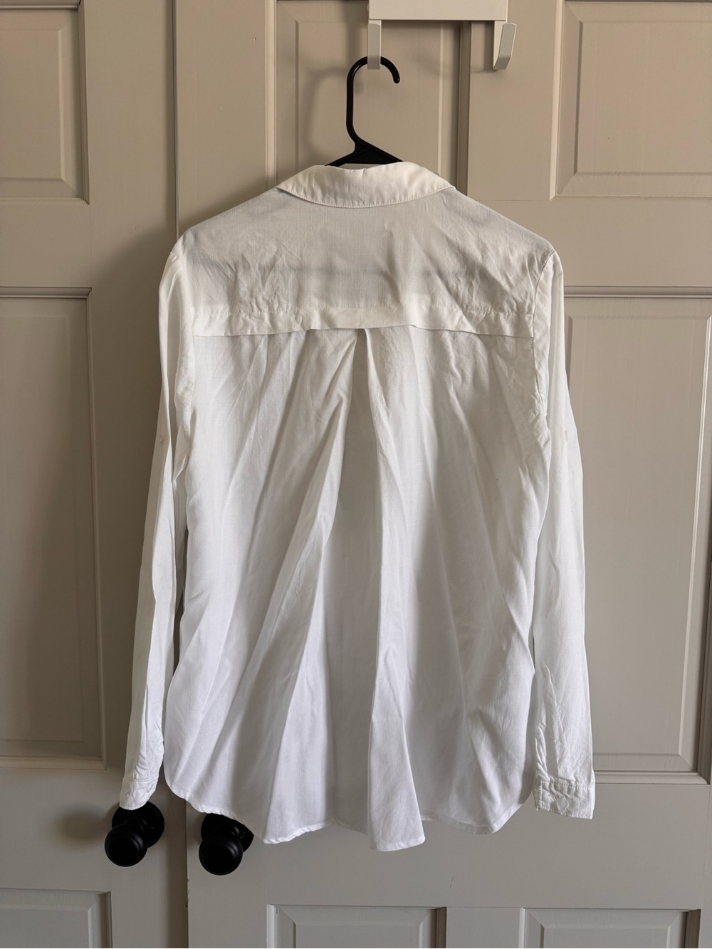 Anthropologie Cloth & Stone white button down top L - Picture 2 of 4